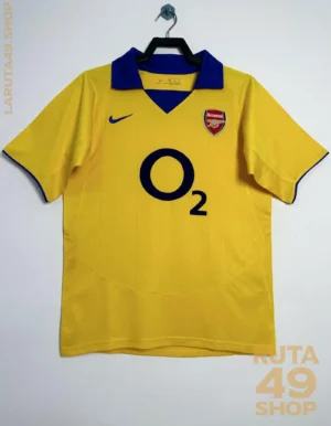 Segunda Equipación Arsenal Football Club Temporada 2003 - 2004